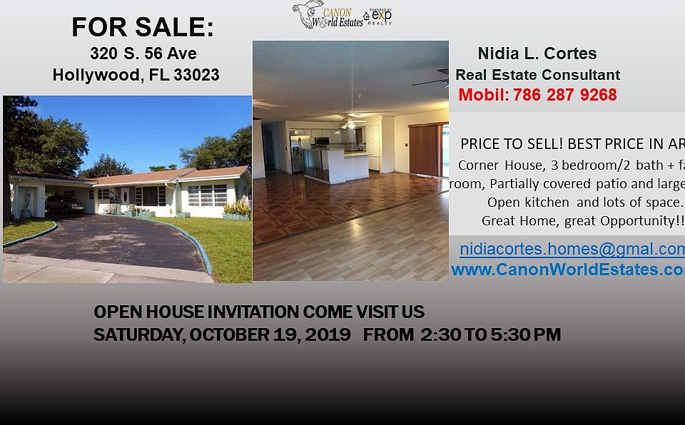 Open House 786 287 9268