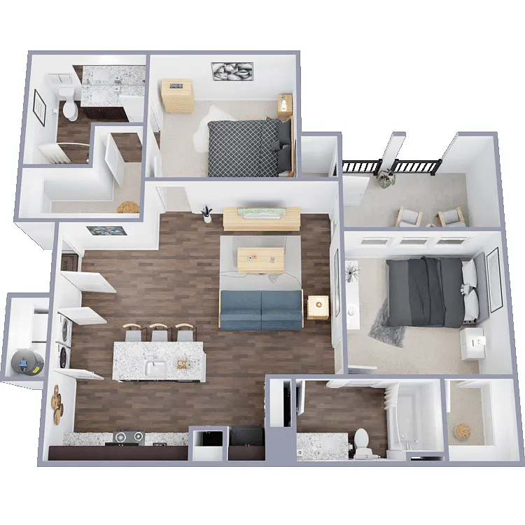 Floor plan B2
