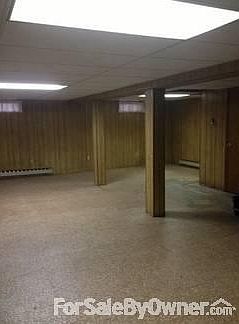 Large finished basement
