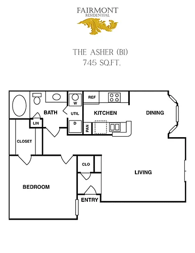 Floor plan B1 Asher