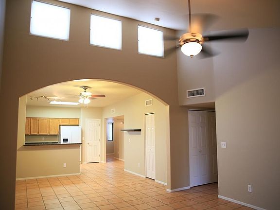 Vaulted Ceiling in Living Room