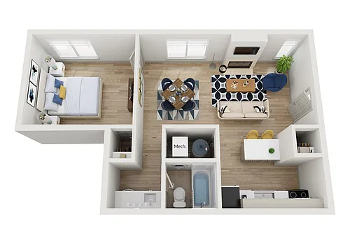 Floor plan The Columbia