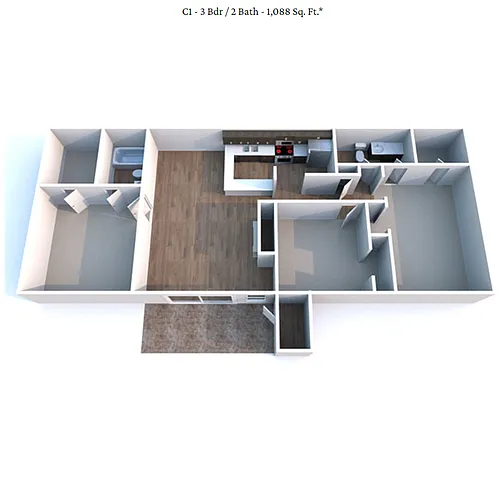 Floor plan C1