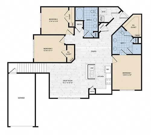 Floor plan C2