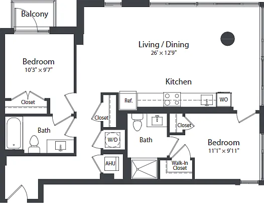 Floor plan D2
