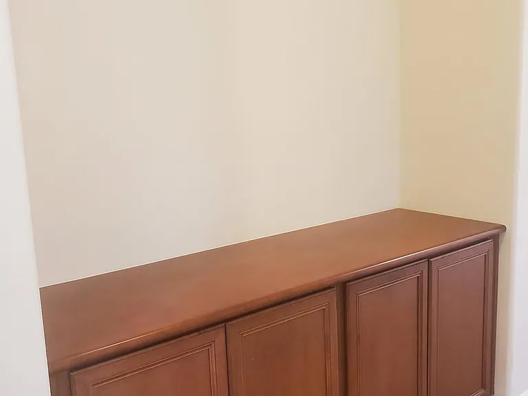 BUILT IN CABINETS IN HALLWAY