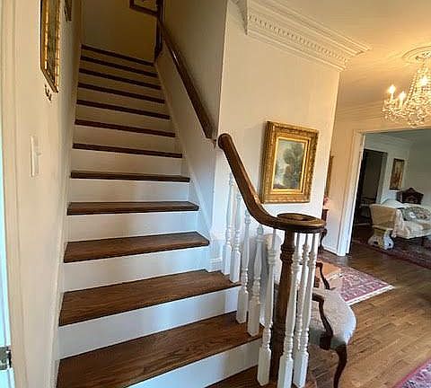 Hardwood Stairs to 2nd Level
