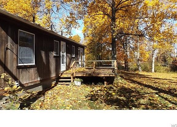 Deck outside the dining area and kitchen