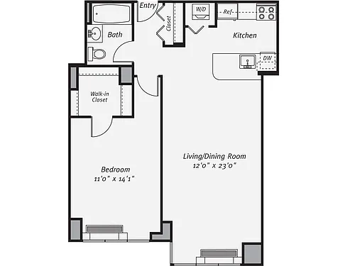 Floor plan A4-1
