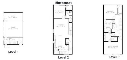 Floor plan Bluebonnet