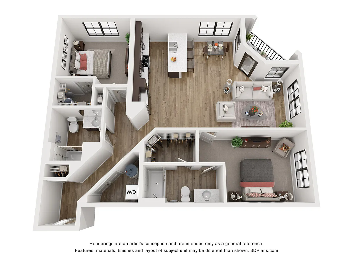 Floor plan The West