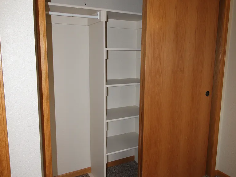 bedroom 3 closet upstairs