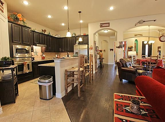 VERY OPEN FLOOR PLAN