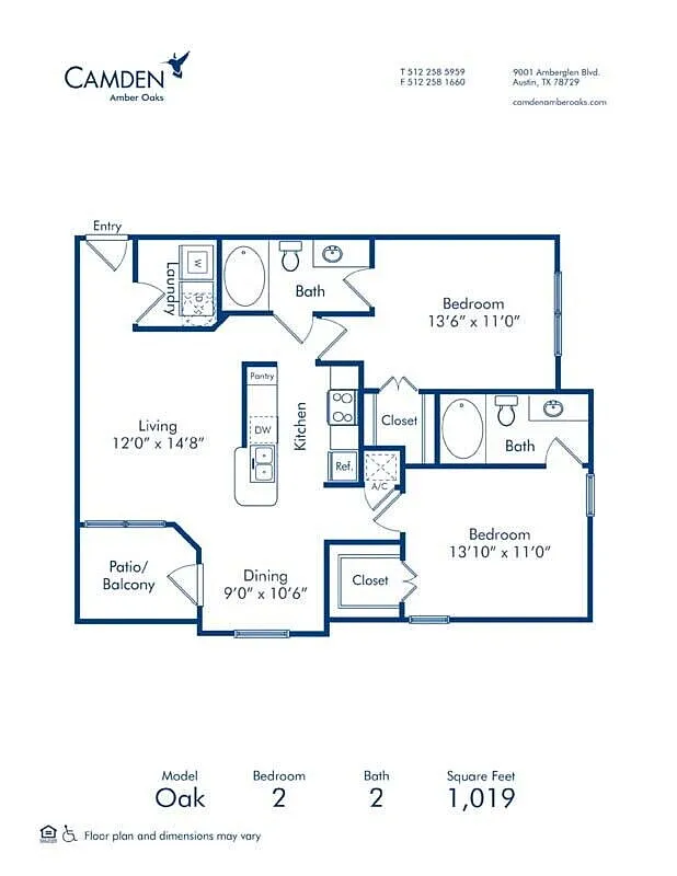 Floor plan Oak