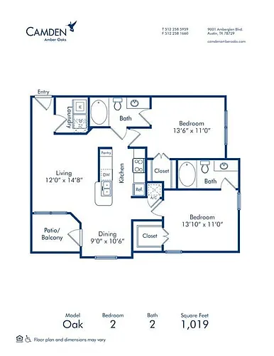 Floor plan Oak