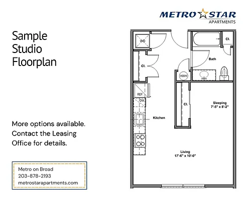 Floor plan Studio