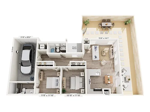 Floor plan Sunella