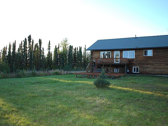 backyard, rear of house
