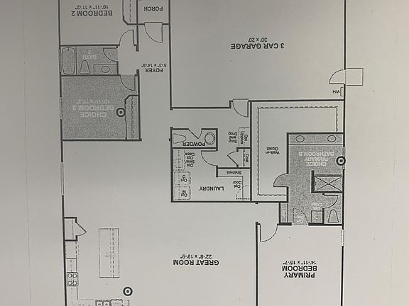 Family friendly open floor plan