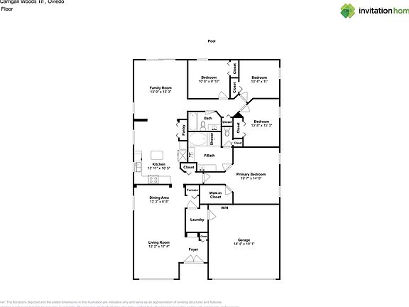 2nd image of 614 Carrigan Woods Trl