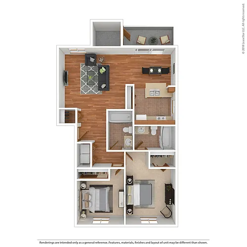 Floor plan The Canterbury