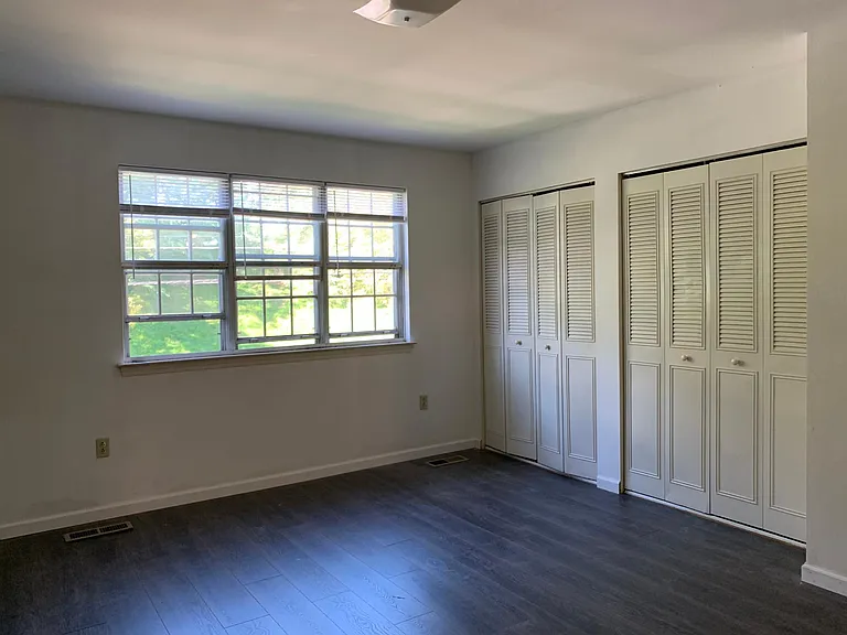 Master bedroom with private bathroom
