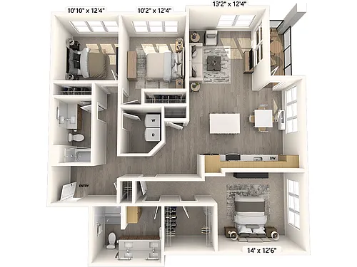 Floor plan C2