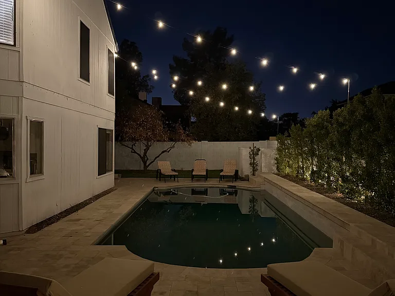 Backyard With Pool
