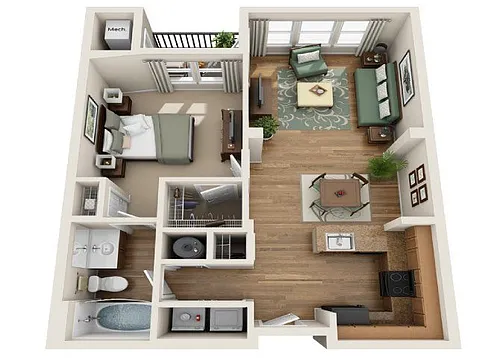 Floor plan Barcelona