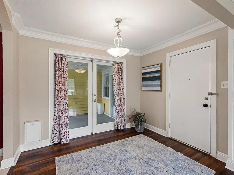 Dinning room leading to Sunroom