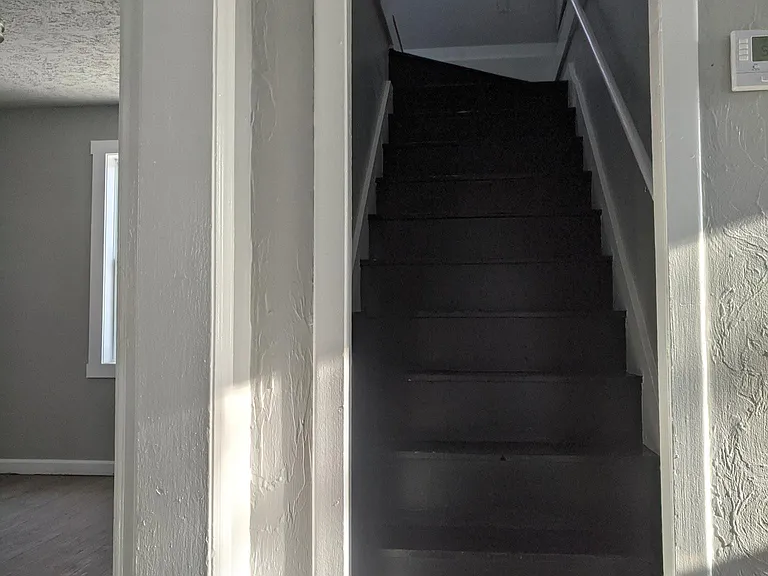 Stairway to upstairs bedroom #3
