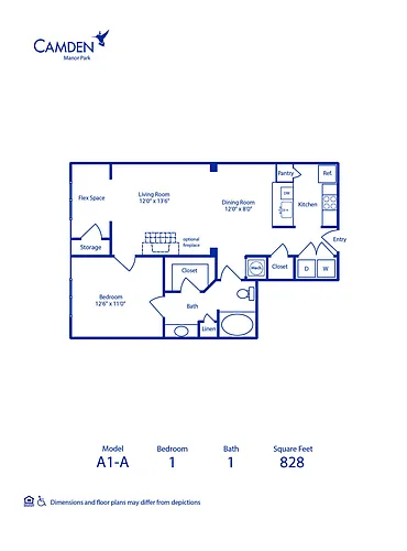 Floor plan A1-A