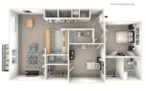 Floor plan Poinsettia