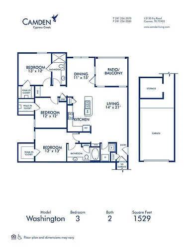 Floor plan Washington - G