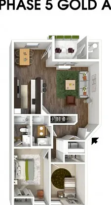 2 Beds, 2 Baths - Phase 5 2 Beds, 2 Baths - Phase 5