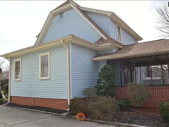 Right Side of House Showing Fourth Bedroom on First Floor