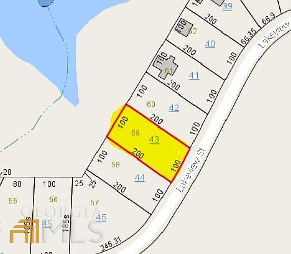 2nd image of 0 Lakeview St Lot 59