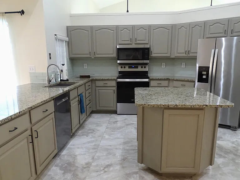 Kitchen large enough for the entire family & friends