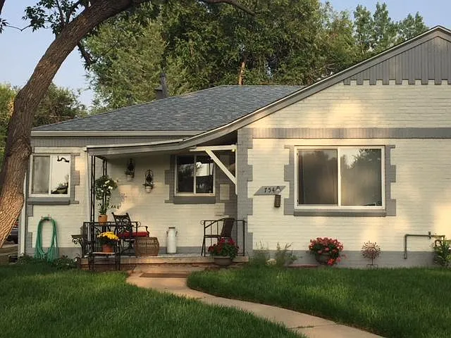 Front yard and front porch