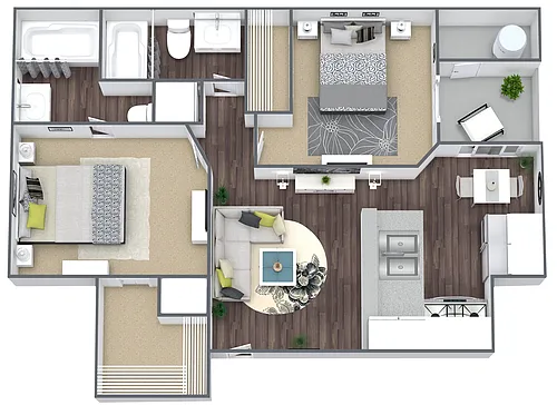 Floor plan B2
