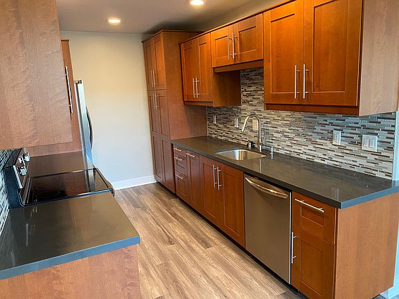 Right Side Of Kitchen. Check out the Pantry On The End.