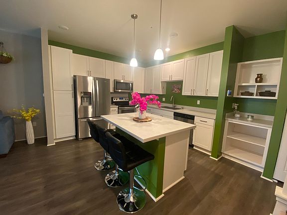 Open concept kitchen