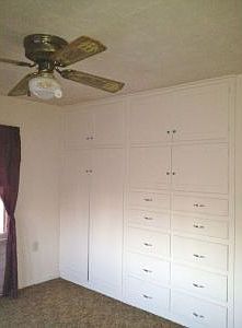 Bedroom #1 Built-In Storage