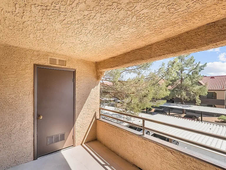Private Balcony and Storage Closet for your use