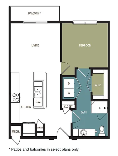 Floor plan A7
