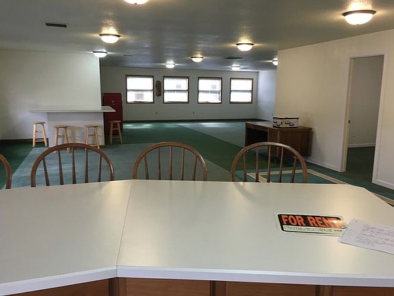 open room from kitchen into living space