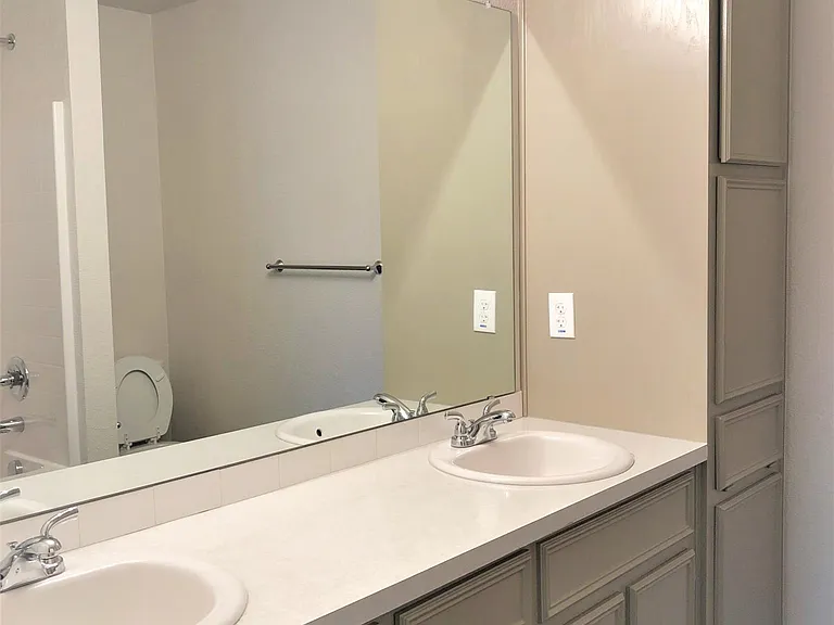 Master Bath - Double Vanity and Extra Storage Cabinets