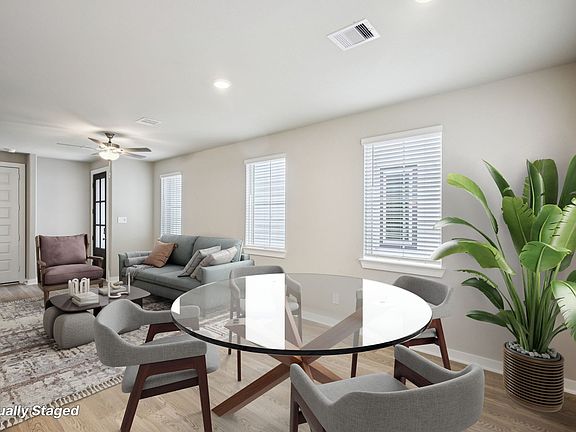 The Winston floorplan in Spring Brook Village of Houston, TX.