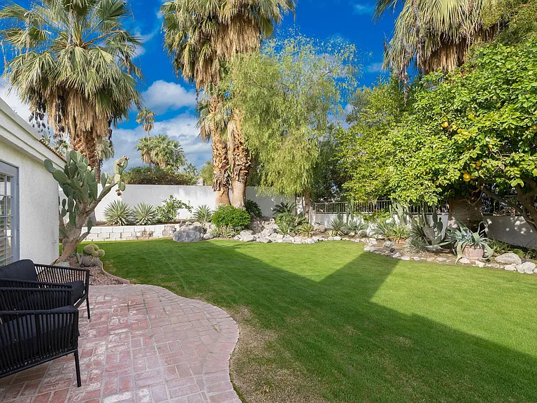 Rear of home.
