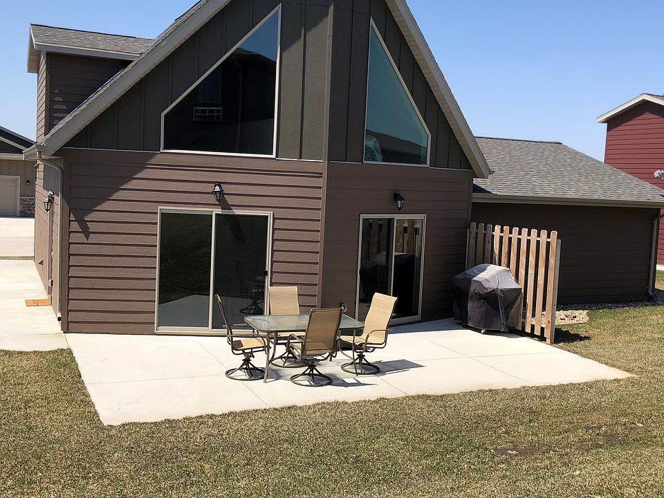 Rear of house